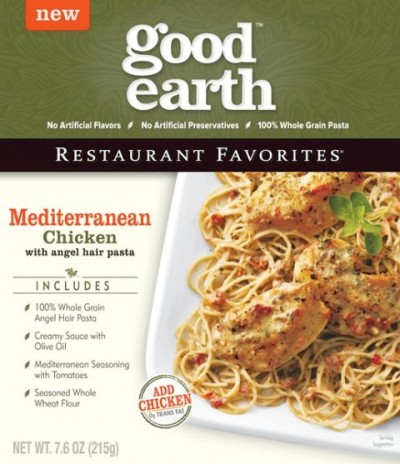 Good Earth Mediterannean Chicken Dinner