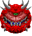 monster face scary creature